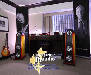 Thiel CS3.7 Sunburst with Simaudio SSI2011